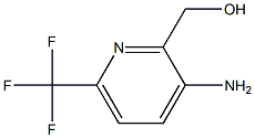 (3-Amino-6-trifluoromethyl-pyridin-2-yl)-methanol Struktur