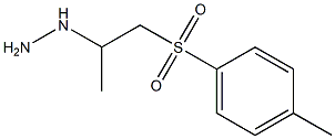 1-(1-tosylpropan-2-yl)hydrazine Struktur