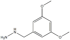 1-(3,5-dimethoxybenzyl)hydrazine Struktur