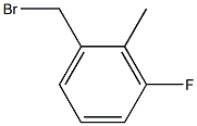 1-(bromomethyl)-3-fluoro-2-methylbenzene Struktur