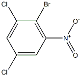 2-bromo-1,5-dichloro-3-nitrobenzene Struktur