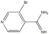 3-bromopyridine-4-carboxamidine Struktur