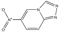 6-nitro-[1,2,4]triazolo[4,3-a]pyridine Struktur