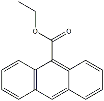 ethyl anthracene-10-carboxylate Struktur