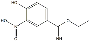 N-(5-(ethoxy(imino)methyl)-2-hydroxyphenyl)-N-oxohydroxylammonium Struktur