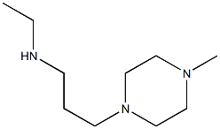 N-Ethyl-3-(4-methyl-1-piperazinyl)-1-propanamine Struktur