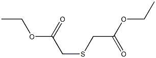 Ethoxycarbonylmethylsulfanyl-acetic acid ethyl ester Struktur