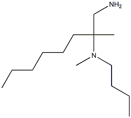 (1-amino-2-methyloctan-2-yl)(butyl)methylamine Struktur