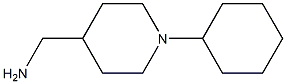 (1-cyclohexylpiperidin-4-yl)methanamine Struktur