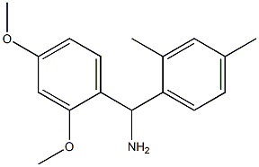 (2,4-dimethoxyphenyl)(2,4-dimethylphenyl)methanamine Struktur