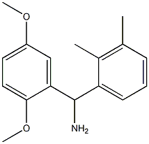 (2,5-dimethoxyphenyl)(2,3-dimethylphenyl)methanamine Struktur