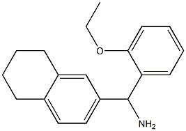 (2-ethoxyphenyl)(5,6,7,8-tetrahydronaphthalen-2-yl)methanamine Struktur