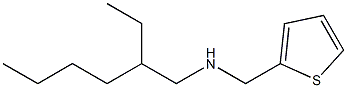 (2-ethylhexyl)(thiophen-2-ylmethyl)amine Struktur