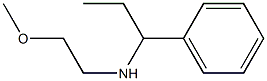 (2-methoxyethyl)(1-phenylpropyl)amine Struktur