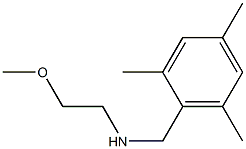 (2-methoxyethyl)[(2,4,6-trimethylphenyl)methyl]amine Struktur