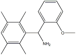 (2-methoxyphenyl)(2,3,5,6-tetramethylphenyl)methanamine Struktur