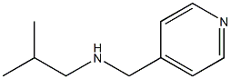 (2-methylpropyl)(pyridin-4-ylmethyl)amine Struktur