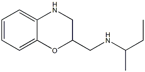 (3,4-dihydro-2H-1,4-benzoxazin-2-ylmethyl)(methyl)propan-2-ylamine Struktur