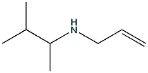 (3-methylbutan-2-yl)(prop-2-en-1-yl)amine Struktur