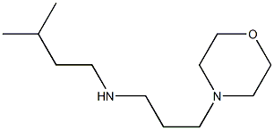 (3-methylbutyl)[3-(morpholin-4-yl)propyl]amine Struktur