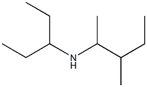 (3-methylpentan-2-yl)(pentan-3-yl)amine Struktur