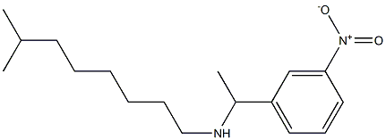 (7-methyloctyl)[1-(3-nitrophenyl)ethyl]amine Struktur