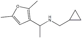 (cyclopropylmethyl)[1-(2,5-dimethylfuran-3-yl)ethyl]amine Struktur