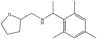 (oxolan-2-ylmethyl)[1-(2,4,6-trimethylphenyl)ethyl]amine Struktur