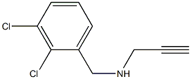 [(2,3-dichlorophenyl)methyl](prop-2-yn-1-yl)amine Struktur