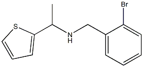 [(2-bromophenyl)methyl][1-(thiophen-2-yl)ethyl]amine Struktur