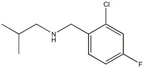 [(2-chloro-4-fluorophenyl)methyl](2-methylpropyl)amine Struktur