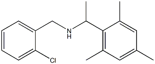 [(2-chlorophenyl)methyl][1-(2,4,6-trimethylphenyl)ethyl]amine Struktur