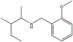 [(2-methoxyphenyl)methyl](3-methylpentan-2-yl)amine Struktur