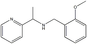 [(2-methoxyphenyl)methyl][1-(pyridin-2-yl)ethyl]amine Struktur