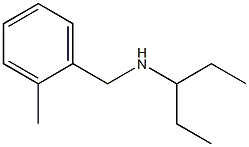 [(2-methylphenyl)methyl](pentan-3-yl)amine Struktur