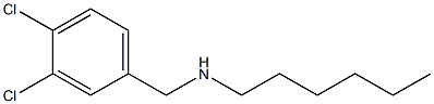 [(3,4-dichlorophenyl)methyl](hexyl)amine Struktur