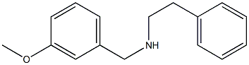 [(3-methoxyphenyl)methyl](2-phenylethyl)amine Struktur