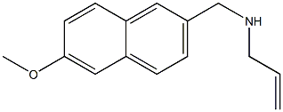 [(6-methoxynaphthalen-2-yl)methyl](prop-2-en-1-yl)amine Struktur