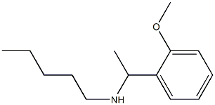 [1-(2-methoxyphenyl)ethyl](pentyl)amine Struktur