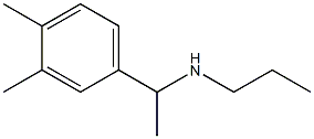 [1-(3,4-dimethylphenyl)ethyl](propyl)amine Struktur