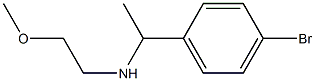 [1-(4-bromophenyl)ethyl](2-methoxyethyl)amine Struktur