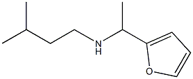 [1-(furan-2-yl)ethyl](3-methylbutyl)amine Struktur