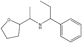 [1-(oxolan-2-yl)ethyl](1-phenylpropyl)amine Struktur