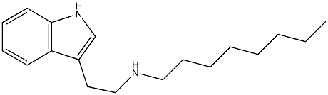 [2-(1H-indol-3-yl)ethyl](octyl)amine Struktur