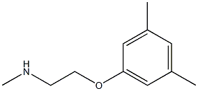 [2-(3,5-dimethylphenoxy)ethyl](methyl)amine Struktur