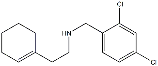 [2-(cyclohex-1-en-1-yl)ethyl][(2,4-dichlorophenyl)methyl]amine Struktur