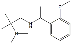 [2-(dimethylamino)-2-methylpropyl][1-(2-methoxyphenyl)ethyl]amine Struktur