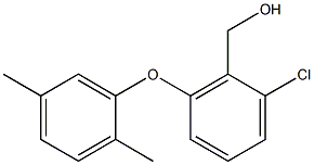 [2-chloro-6-(2,5-dimethylphenoxy)phenyl]methanol Struktur