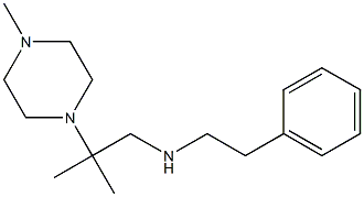 [2-methyl-2-(4-methylpiperazin-1-yl)propyl](2-phenylethyl)amine Struktur