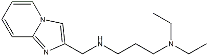 [3-(diethylamino)propyl]({imidazo[1,2-a]pyridin-2-ylmethyl})amine Struktur